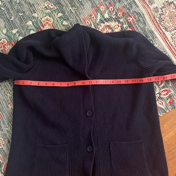 Definite View navy blue button closure cardigan - Picture 8 of 9
